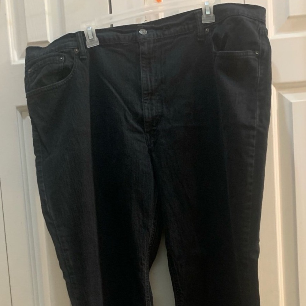 “Levi’s Strauss & Co”  Men’s Distressed Washed Jeans. Original Riveted.  42”x30”